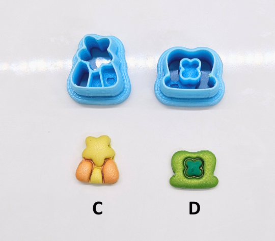 LUCKY CHARMS  sharp polymer clay cutters for jewelry making