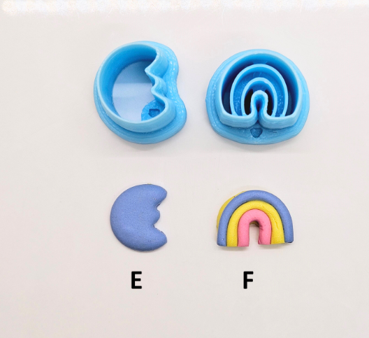 LUCKY CHARMS  sharp polymer clay cutters for jewelry making