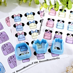 Magical Mouse VACATION transfer sheet cutter set