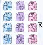 Magical Mouse VACATION transfer sheet cutter set