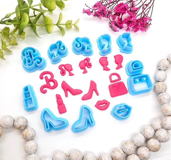 FASHION DOLL sharp clay cutter for jewelry making and fondant  cake decorating
