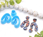 ORGANIC ARCH set polymer clay cutters / jewelry making / abstract clay cutters / whimsical arch cutters E231