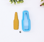 BEER MUG & bottle sharp clay cutters set for jewelry earrings bundle
