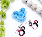 HOLLOW MAGICAL Ears polymer clay cutters G630