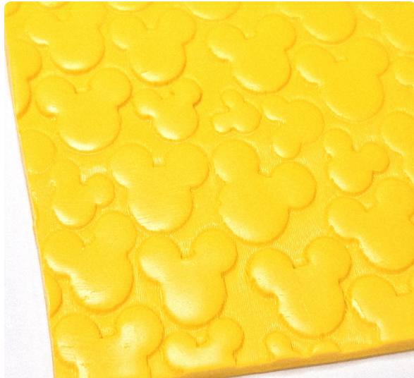 Magical MOUSE EARS deboss texture roller fondant polymer clay cutters jewelry (Copy)
