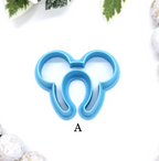 MAGICAL HEADBAND polymer clay cutters,  jewelry making, fondant cake decorating, mouse ears headband, bow headband cutter