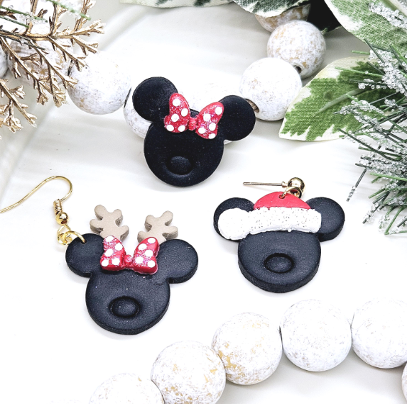 Magical Mouse Christmas clay cutter set