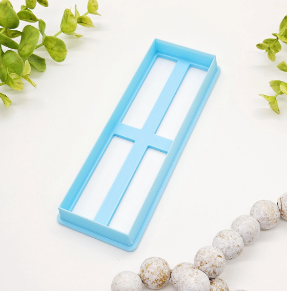 RECTANGLE BOOKMARK polymer clay cutter