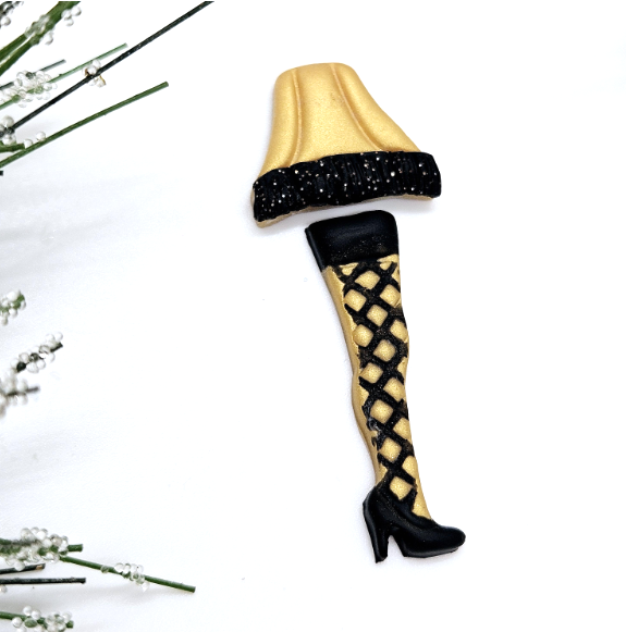 Christmas Story LEG LAMP set of polymer clay cutters