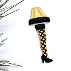 Christmas Story LEG LAMP set of polymer clay cutters
