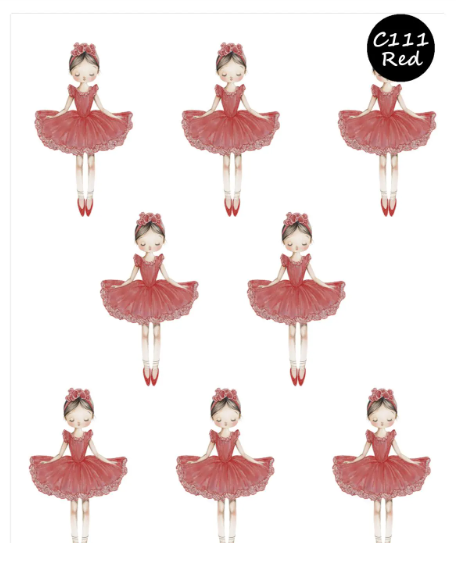 The Nutcracker Suite transfer sheet cutter set C110-C113