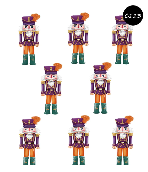 The Nutcracker Suite transfer sheet cutter set C110-C113