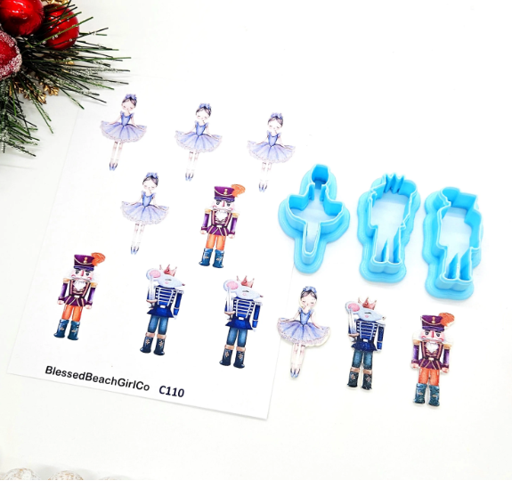 The Nutcracker Suite transfer sheet cutter set C110-C113