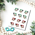Magical Mouse Santa transfer sheet cutter set C221