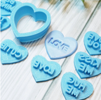 9 pc Candy CONVERSATON HEARTS set