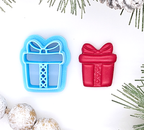 CHRISTMAS PRESENT polymer clay cutter
