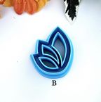 Skinny Leaf clay cutter O239