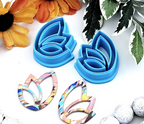 Skinny Leaf clay cutter O239