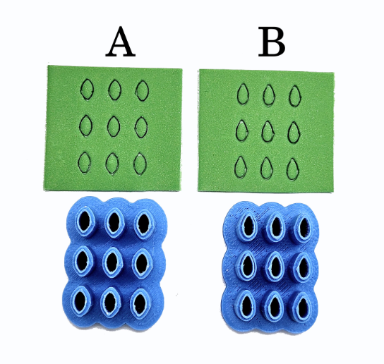 Leaf and Petal multi polymer clay cutters
