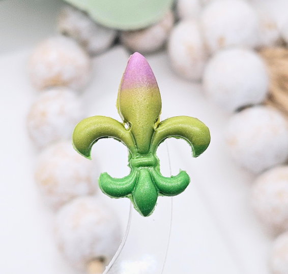 FLEUR de LIS style 3 polymer clay cutter
