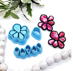 Stone Bezel Inlay set polymer clay cutters