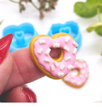 HEART DONUT set clay cutters