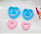 HEART DONUT set clay cutters