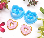 HEART DONUT set clay cutters