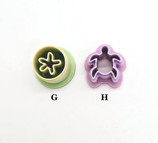 BEACH STUDS bundle set clay cutters