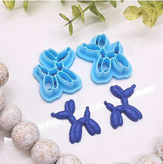 BALLOON DOG polymer clay cutter