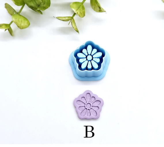 SPRING DAISY polymer clay cutters