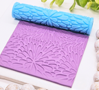 FLORAL 3 emboss texture roller