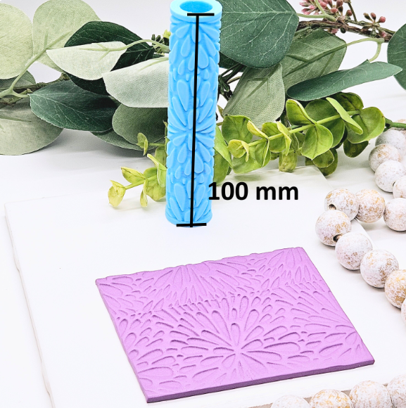 FLORAL 3 emboss texture roller