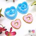HEART DONUT set clay cutters
