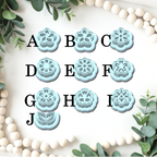 Flower Charms clay cutters P603