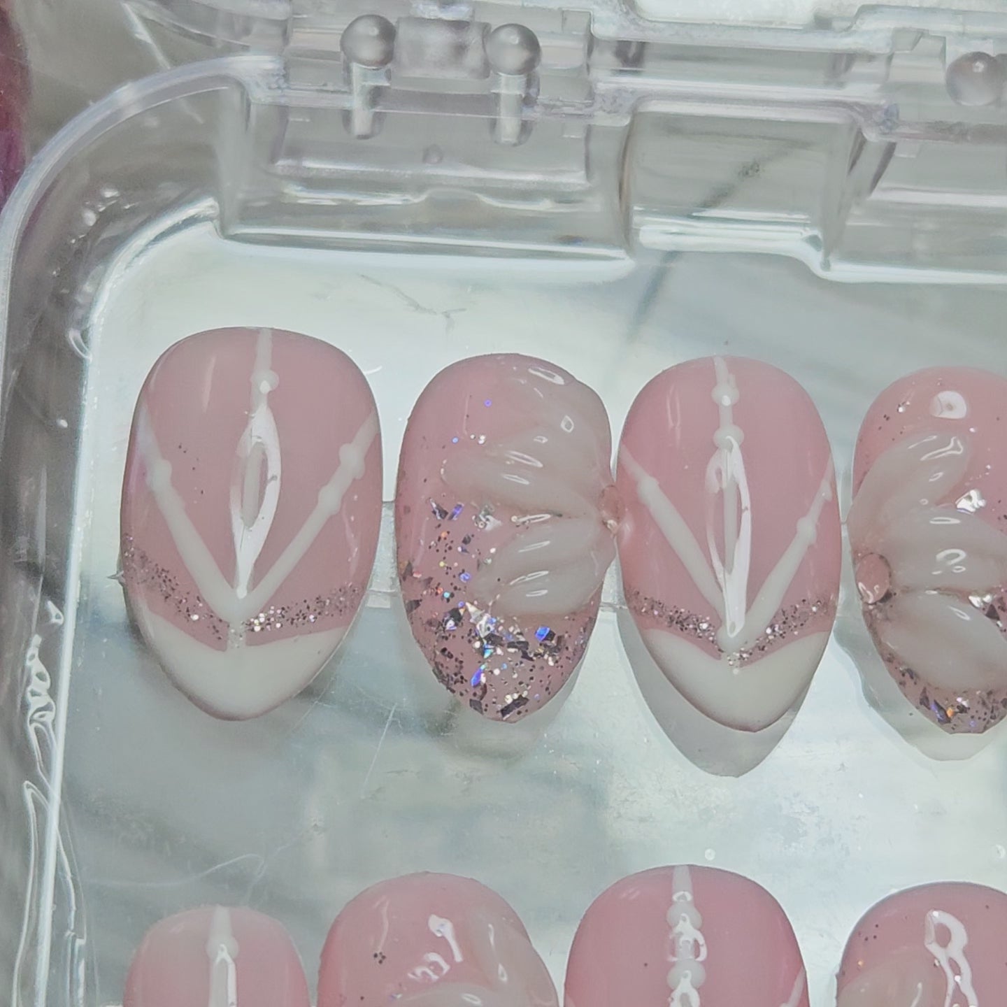 GLITTER ELEGANCE Press On Nails