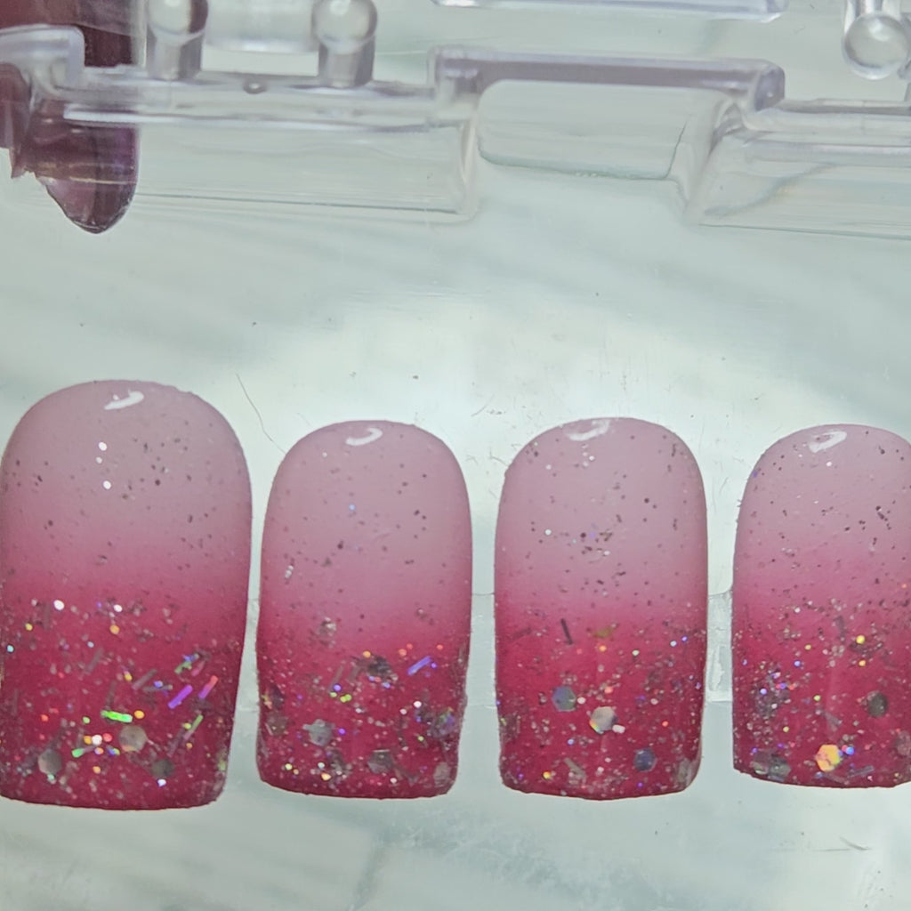 ROSEY OMBRE Press On Nails