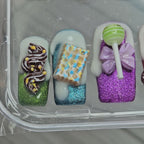 CANDY CRUSH TWO Press On Nails