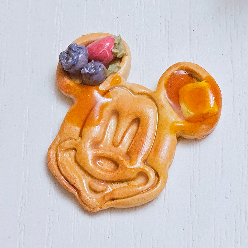 Mouse Ears Waffle and Pancake Polymer Clay Cutters