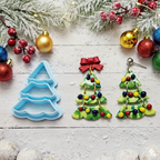 SEGMENTED CHRISTMAS Tree polymer clay cutter