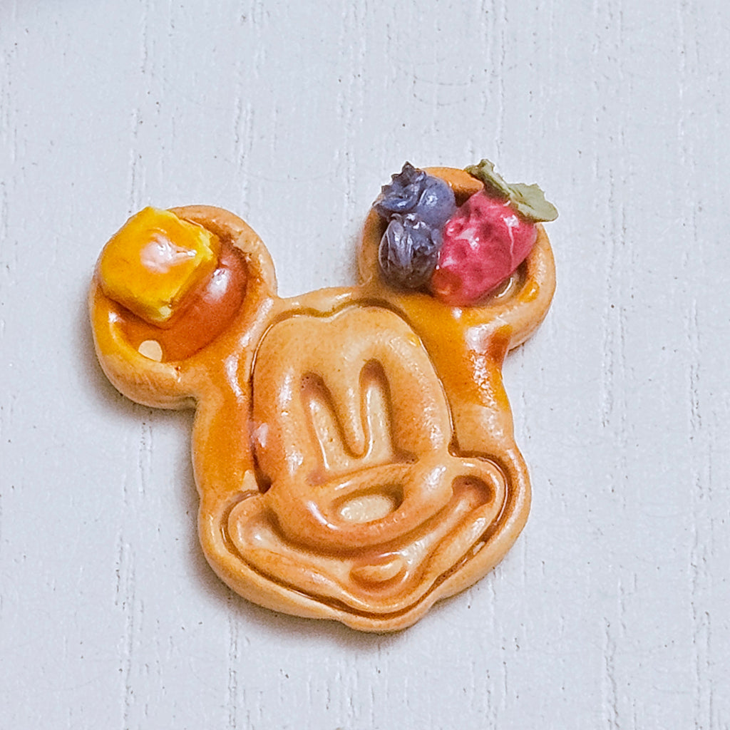 Mouse Ears Waffle and Pancake Polymer Clay Cutters