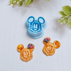 Mouse Ears Waffle and Pancake Polymer Clay Cutters