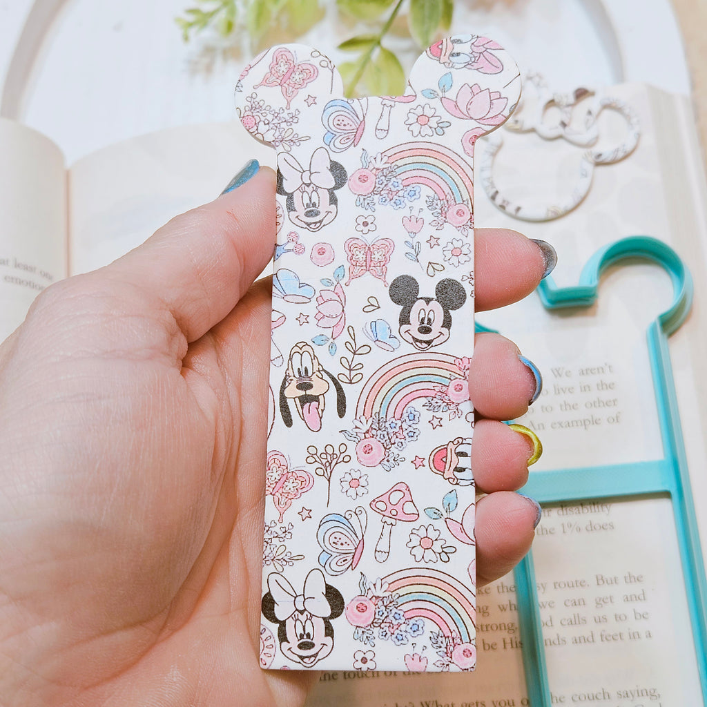 Mouse Ears Bookmarks polymer clay cutters