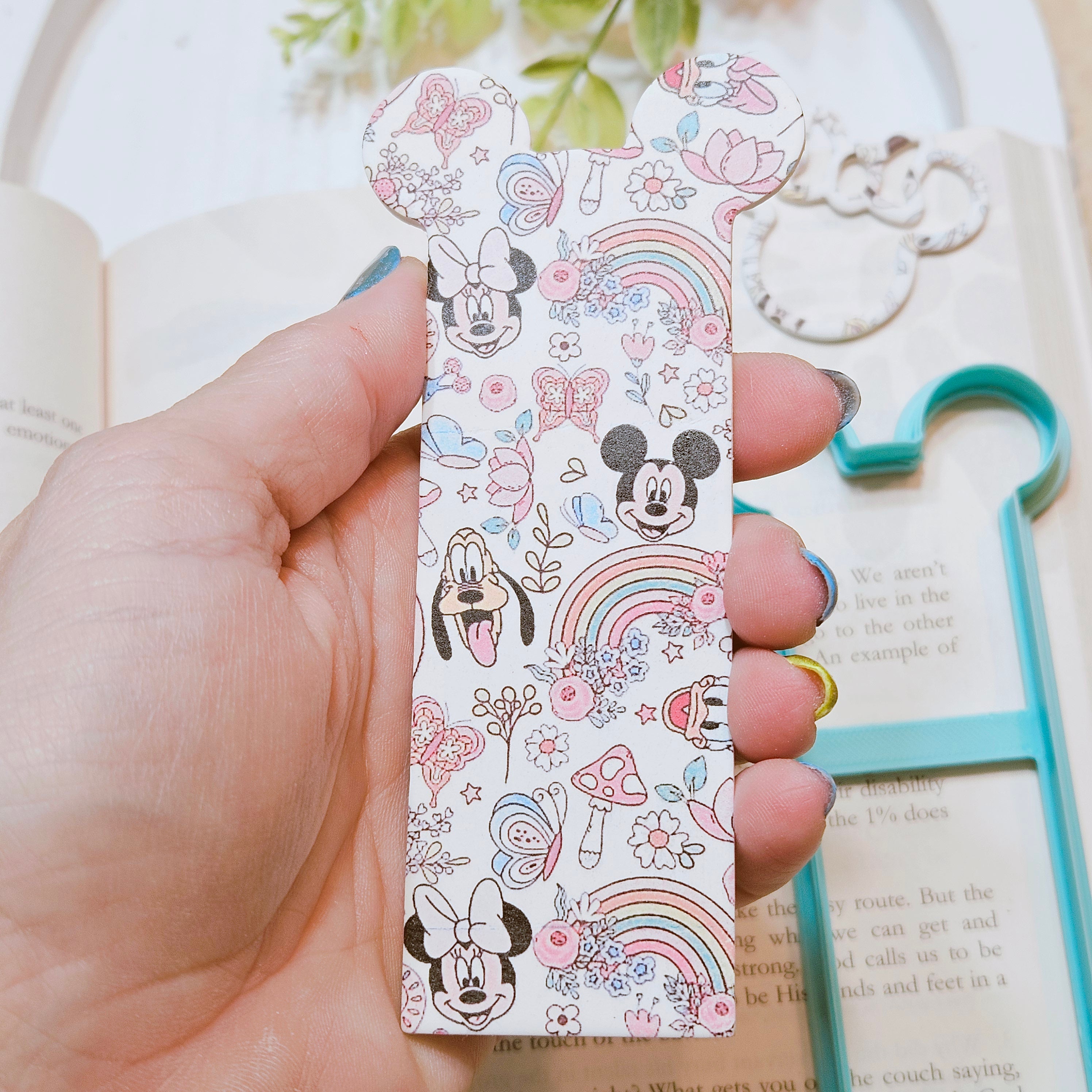 Mouse Ears Bookmarks polymer clay cutters