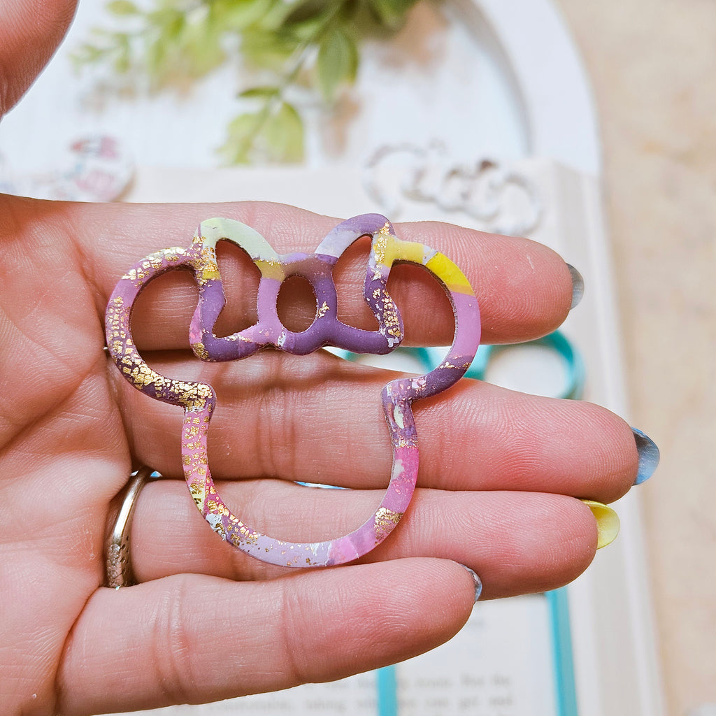 Mouse Ears Bookmarks polymer clay cutters