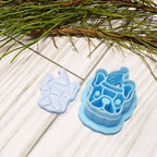 FRENCH BULLDOG with Party hat clay cutters jewelry earrings