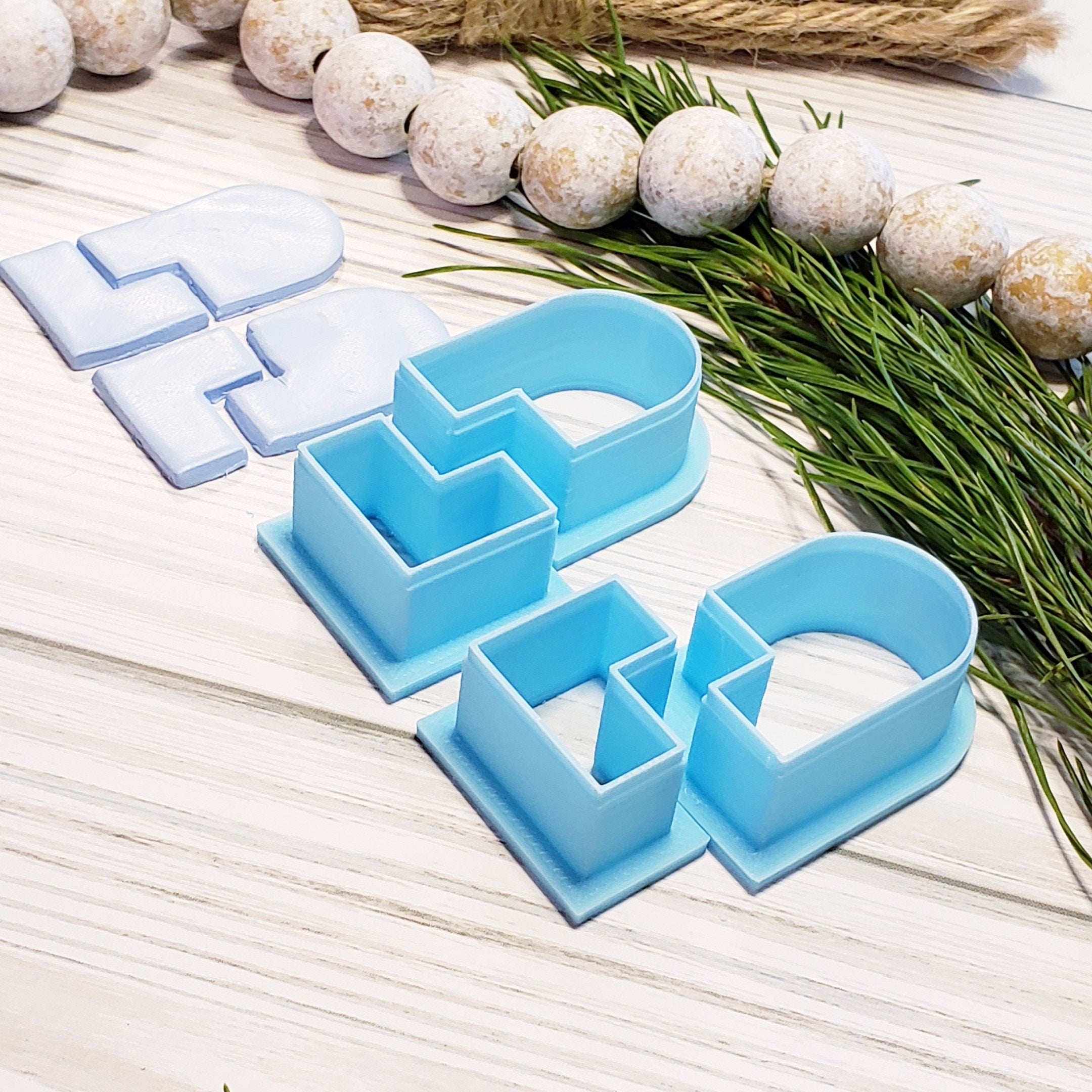 ARCHES & 90 degree ANGLES shaped polymer clay cutters set jewelry earrings bundle