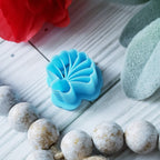 SEASHELL HEART Valentine's Day polymer clay cutter