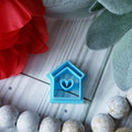 BIRDHOUSE sharp polymer clay cookie cutter jewelry earrings