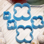 MOROCCAN QUAREFOIL style 3 / polymer clay cutters / jewelry earrings / fondant / cake decorating